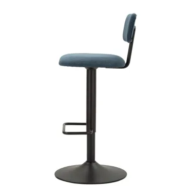 Hoker Barowy LIGHT NAVY 41x47,5x85-106,5 cm (siedzenie 61-83 cm) ZESTAW 2 SZT